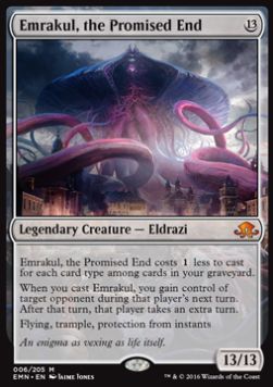 Emrakul, the Promised End⁣ - Eldritch Moon⁣ (Mythic)⁣ [6]