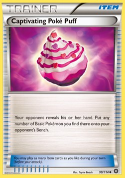 Captivating Poké Puff⁣ - Steam Siege⁣ (Uncommon)⁣ [99]