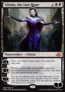 Liliana, the Last Hope⁣ - Eldritch Moon⁣ (Mythic)⁣ [93]
