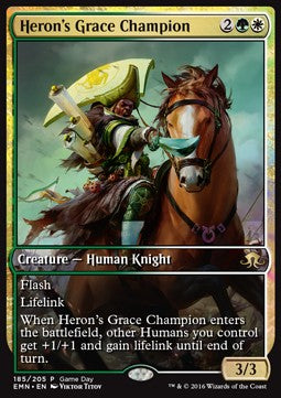 Heron's Grace Champion⁣ - Game Day Set Promos⁣ (Rare)⁣ [185]