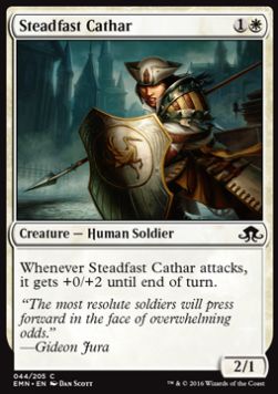 Steadfast Cathar⁣ - Eldritch Moon⁣ (Common)⁣ [44]