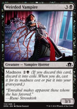 Weirded Vampire - Eldritch Moon (Common) [EMN-113]