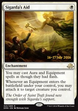 Sigarda's Aid⁣ - Eldritch Moon: Promos⁣ (Rare)⁣ [41]