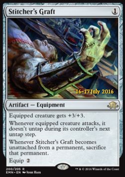 Stitcher's Graft⁣ - Eldritch Moon: Promos⁣ (Rare)⁣ [200]