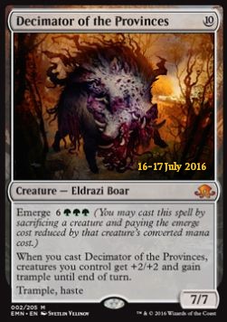 Decimator of the Provinces⁣ - Eldritch Moon: Promos⁣ (Mythic)⁣ [2]