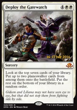Deploy the Gatewatch⁣ - Eldritch Moon: Promos⁣ (Mythic)⁣ [20]