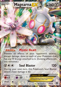 Magearna EX⁣ - Steam Siege⁣ (Ultra Rare)⁣ [75]