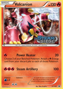 Volcanion⁣ - XY Black Star Promos⁣ (Promo)⁣ [145]