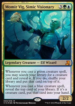 Momir Vig, Simic Visionary⁣ - From the Vault: Lore⁣ (Mythic)⁣ [9]