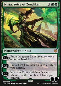 Nissa, Voice of Zendikar⁣ - Duel Decks: Nissa vs. Ob Nixilis⁣ (Mythic)⁣ [1]