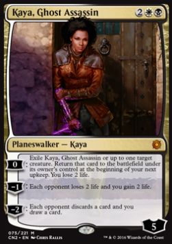 Kaya, Ghost Assassin (V.1)⁣ - Conspiracy: Take the Crown⁣ (Mythic)⁣ [75]
