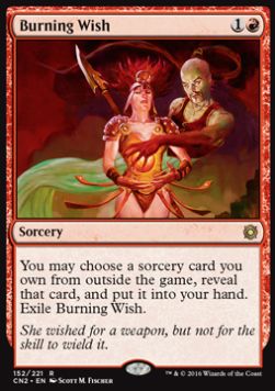 Burning Wish⁣ - Conspiracy: Take the Crown⁣ (Rare)⁣ [152]
