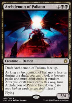 Archdemon of Paliano⁣ - Conspiracy: Take the Crown⁣ (Rare)⁣ [39]