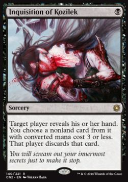 Inquisition of Kozilek⁣ - Conspiracy: Take the Crown⁣ (Rare)⁣ [140]