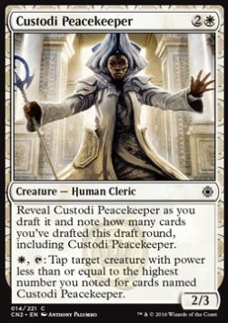 Custodi Peacekeeper⁣ - Conspiracy: Take the Crown⁣ (Common)⁣ [14]