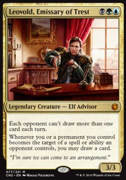 Leovold, Emissary of Trest⁣ - Conspiracy: Take the Crown⁣ (Mythic)⁣ [77]
