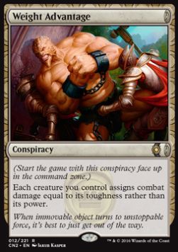 Weight Advantage⁣ - Conspiracy: Take the Crown⁣ (Rare)⁣ [12]