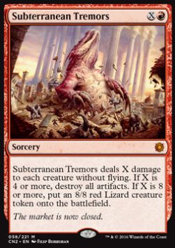 Subterranean Tremors⁣ - Conspiracy: Take the Crown⁣ (Mythic)⁣ [58]