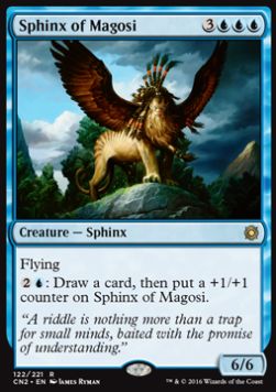 Sphinx of Magosi⁣ - Conspiracy: Take the Crown⁣ (Rare)⁣ [122]