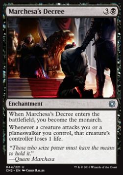 Marchesa's Decree⁣ - Conspiracy: Take the Crown⁣ (Uncommon)⁣ [44]
