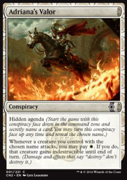 Adriana's Valor⁣ - Conspiracy: Take the Crown⁣ (Common)⁣ [1]