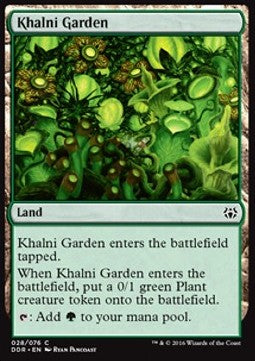 Khalni Garden⁣ - Duel Decks: Nissa vs. Ob Nixilis⁣ (Common)⁣ [28]
