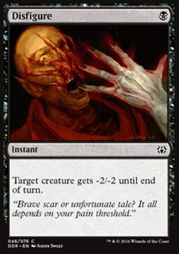 Disfigure⁣ - Duel Decks: Nissa vs. Ob Nixilis⁣ (Common)⁣ [46]