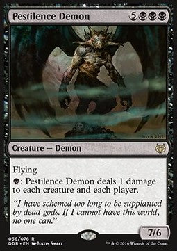 Pestilence Demon⁣ - Duel Decks: Nissa vs. Ob Nixilis⁣ (Rare)⁣ [56]
