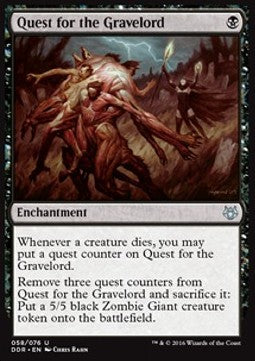 Quest for the Gravelord⁣ - Duel Decks: Nissa vs. Ob Nixilis⁣ (Uncommon)⁣ [58]