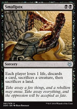 Smallpox⁣ - Duel Decks: Nissa vs. Ob Nixilis⁣ (Uncommon)⁣ [61]