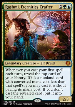 Rashmi, Eternities Crafter⁣ - Kaladesh⁣ (Mythic)⁣ [184]