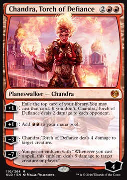 Chandra, Torch of Defiance⁣ - Kaladesh⁣ (Mythic)⁣ [110]