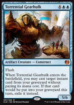 Torrential Gearhulk⁣ - Kaladesh⁣ (Mythic)⁣ [67]