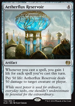 Aetherflux Reservoir⁣ - Kaladesh⁣ (Rare)⁣ [192]
