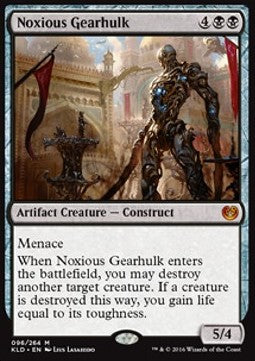 Noxious Gearhulk⁣ - Kaladesh⁣ (Mythic)⁣ [96]