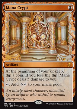 Mana Crypt⁣ - Kaladesh Inventions⁣ (Masterpiece)⁣ [16]