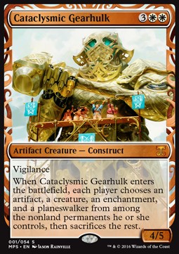 Cataclysmic Gearhulk⁣ - Kaladesh Inventions⁣ (Masterpiece)⁣ [1]