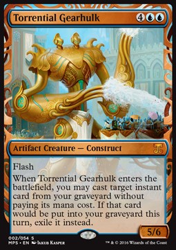 Torrential Gearhulk⁣ - Kaladesh Inventions⁣ (Masterpiece)⁣ [2]