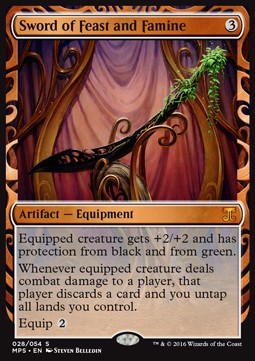 Sword of Feast and Famine⁣ - Kaladesh Inventions⁣ (Masterpiece)⁣ [28]