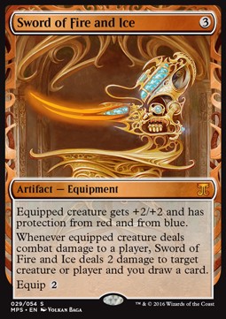 Sword of Fire and Ice⁣ - Kaladesh Inventions⁣ (Masterpiece)⁣ [29]