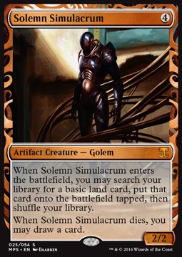 Solemn Simulacrum⁣ - Kaladesh Inventions⁣ (Masterpiece)⁣ [25]