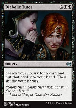 Diabolic Tutor⁣ - Kaladesh⁣ (Uncommon)⁣ [75]