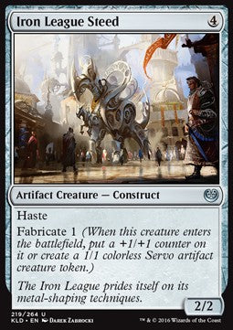 Iron League Steed⁣ - Kaladesh⁣ (Uncommon)⁣ [219]
