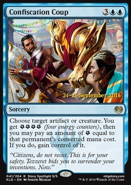 Confiscation Coup⁣ - Kaladesh: Promos⁣ (Rare)⁣ [41]