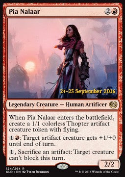 Pia Nalaar⁣ - Kaladesh: Promos⁣ (Rare)⁣ [124]