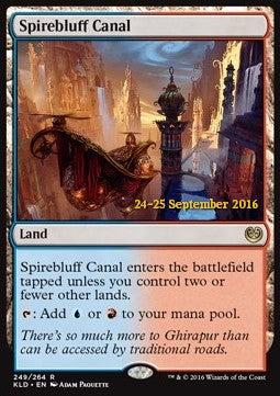 Spirebluff Canal⁣ - Kaladesh: Promos⁣ (Rare)⁣ [249]