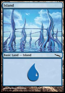 Island (V.3)⁣ - Mirrodin⁣ (Land)⁣ [293]