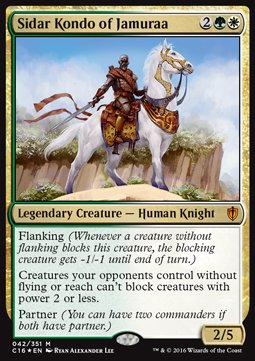 Sidar Kondo of Jamuraa⁣ - Commander 2016⁣ (Mythic)⁣ [42]
