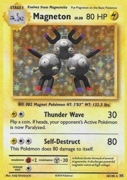 Magneton⁣ - Evolutions⁣ (Holo Rare)⁣ [38]
