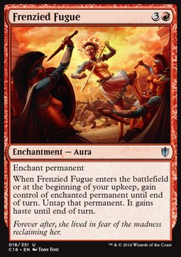 Frenzied Fugue - Commander 2016 (Uncommon) [C16-18]